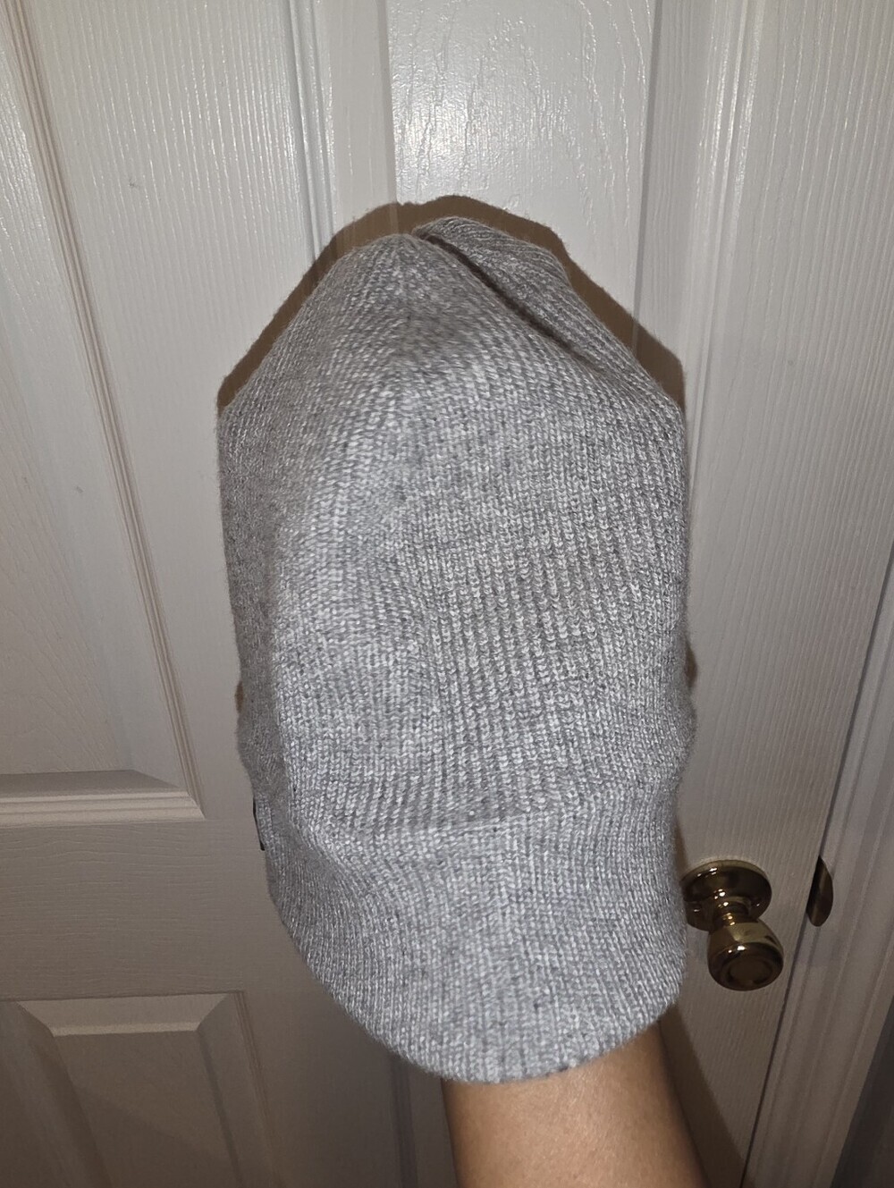 NWT- Unisex Mackage Ribbed Beanie - Gray - Picture 12 of 15